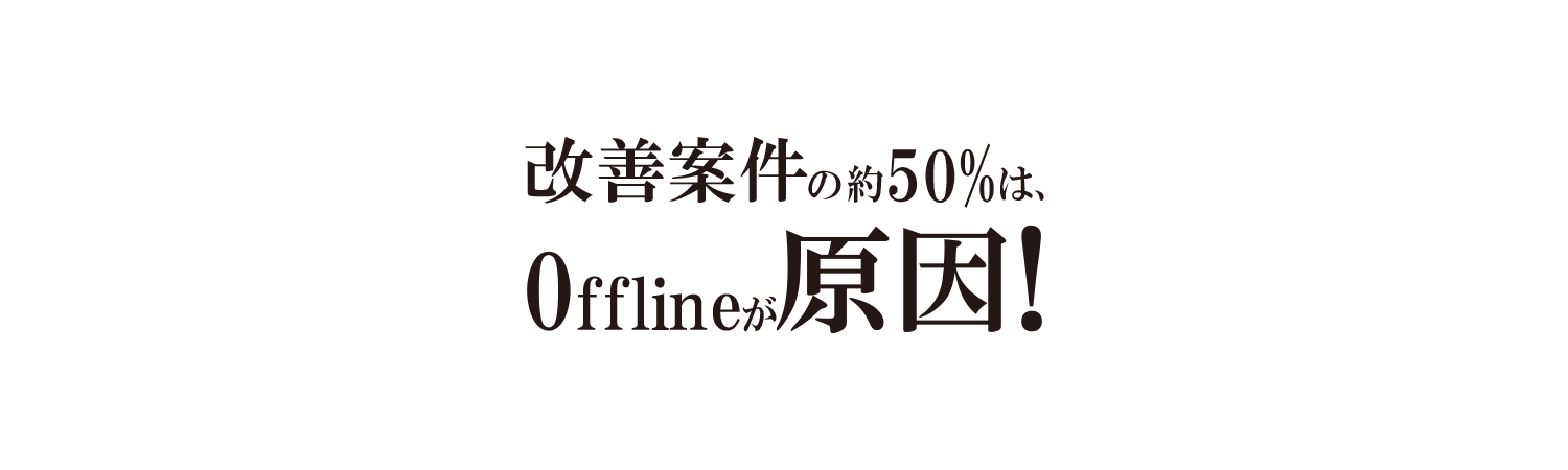 改善案家の約50%は、Offlineが原因！｜ハイブリッドマーケティングで問題解決IMC Marketing Lab